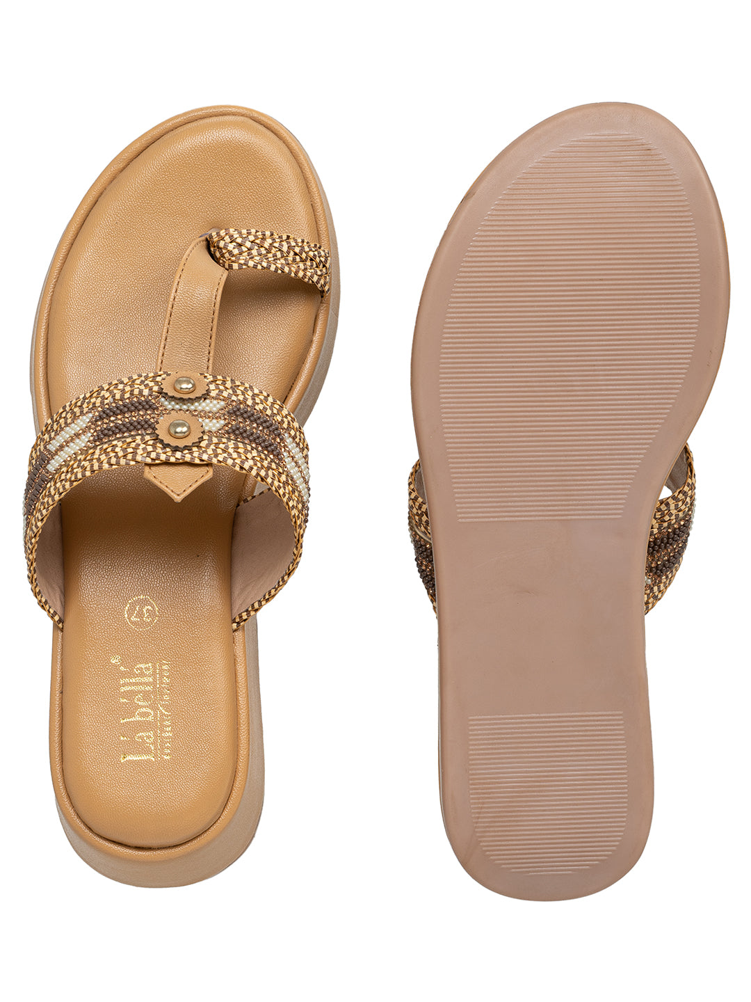 Labella Women's Sandal With Slip-On For LH04