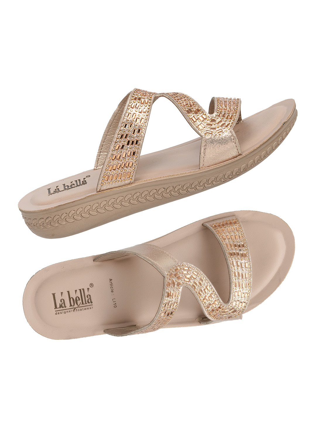 Labella Women's Sandal With Slip-On For LI10