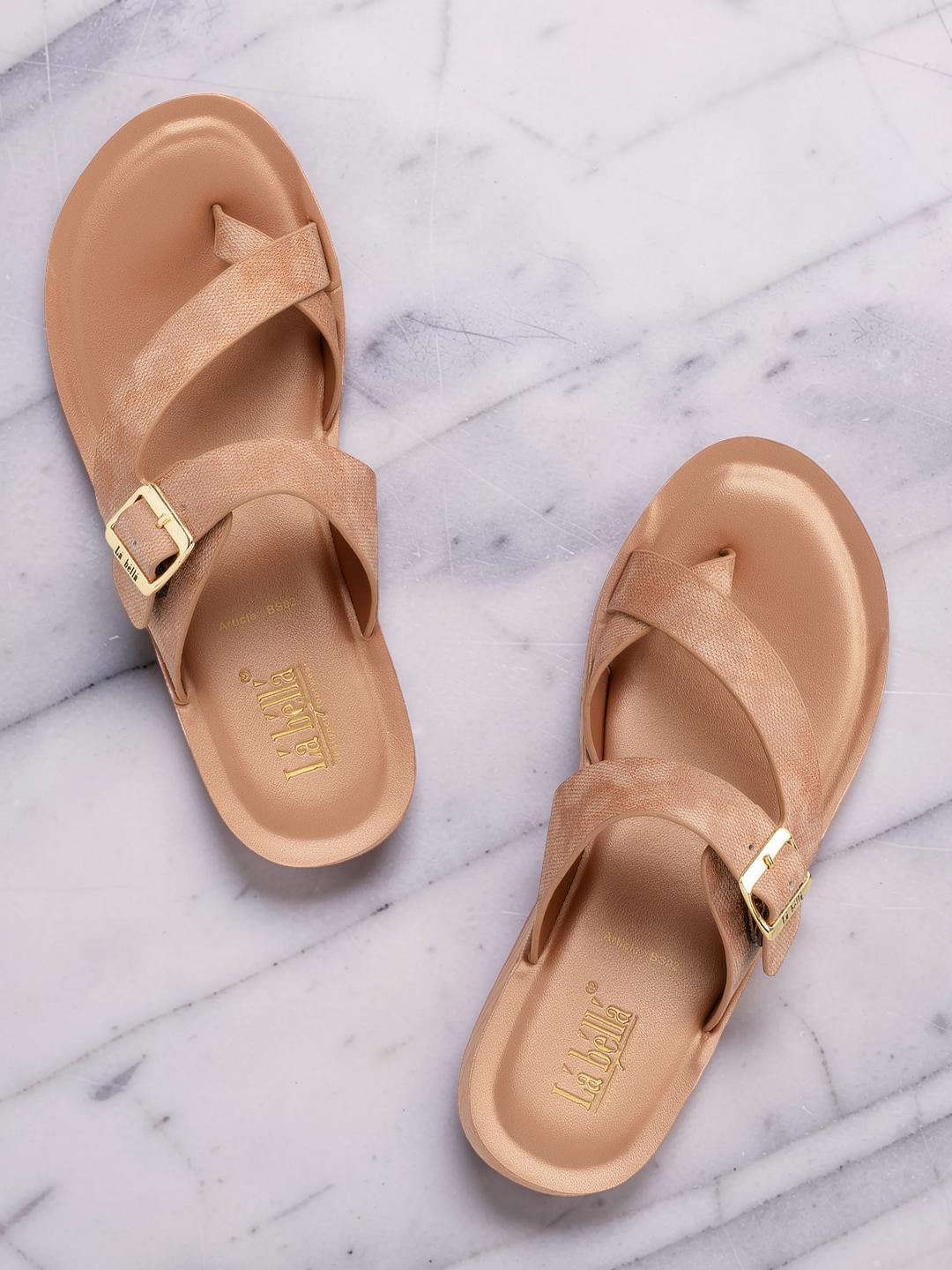 Labella Women's Sandal With Slip-On For BS02