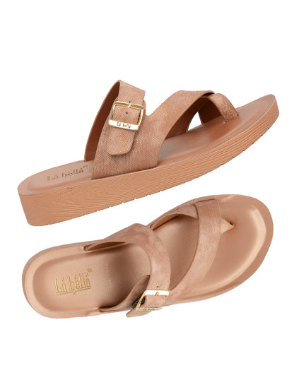 Labella Women's Sandal With Slip-On For BS02