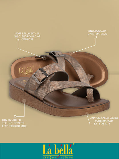 Labella Women's Sandal With Slip-On For BS02