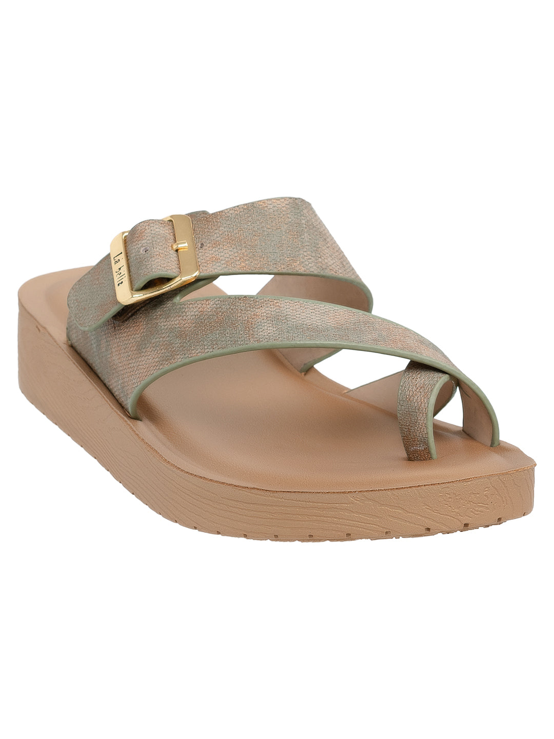 Labella Women's Sandal With Slip-On For BS02
