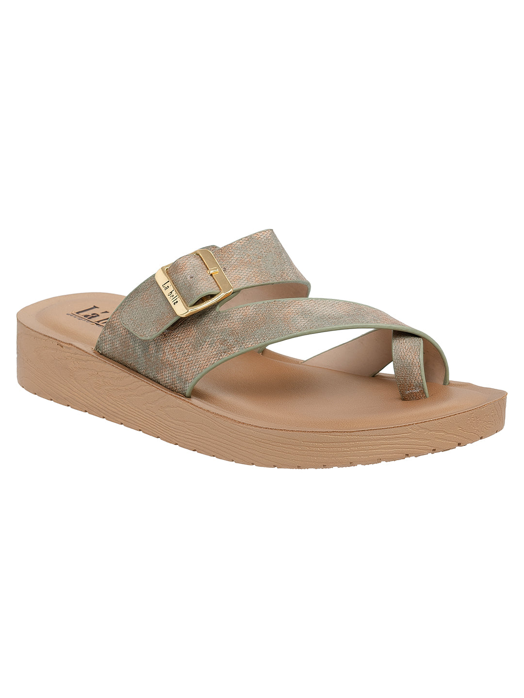 Labella Women's Sandal With Slip-On For BS02