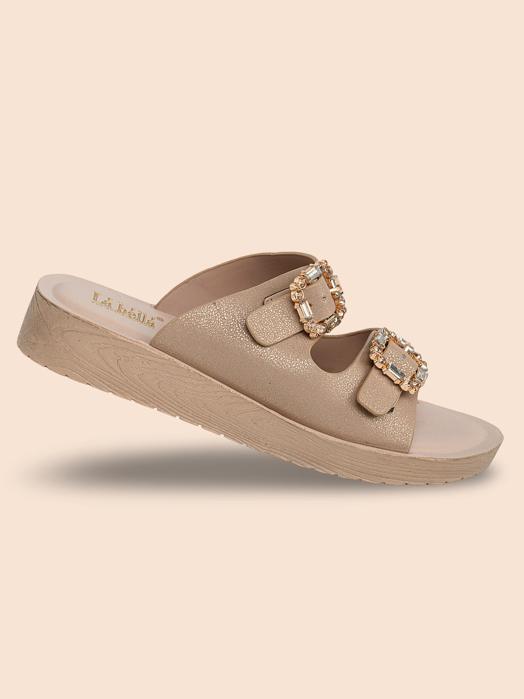 Labella Women's Sandal With Slip-On For BS04