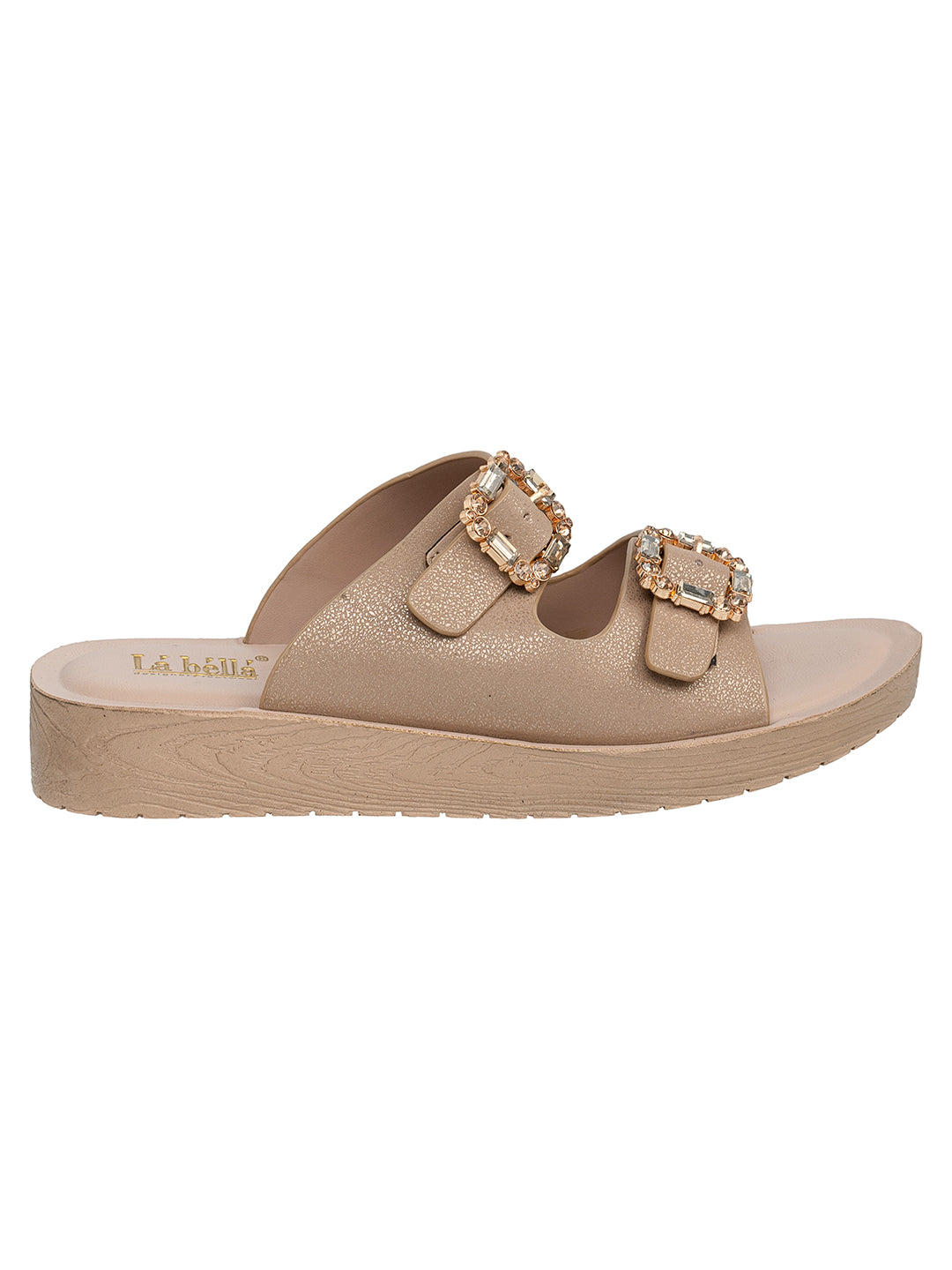 Labella Women's Sandal With Slip-On For BS04