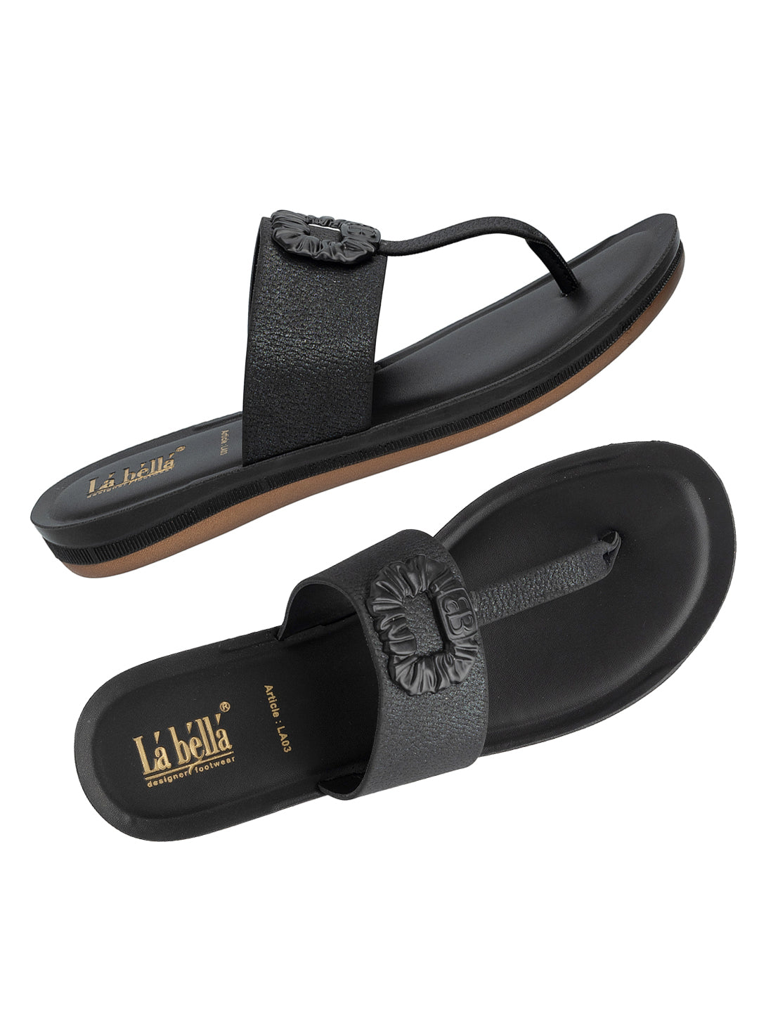 Labella Women's Sandal With Slip-On For LA03