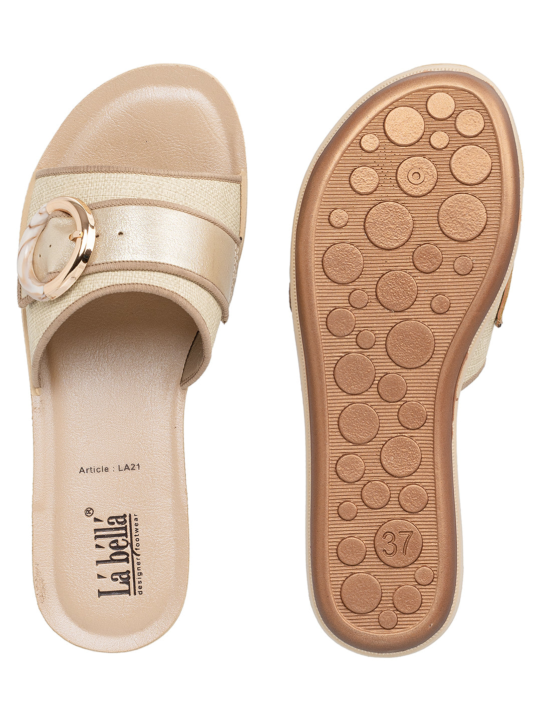 Labella Women's Sandal With Slip-On For LA21
