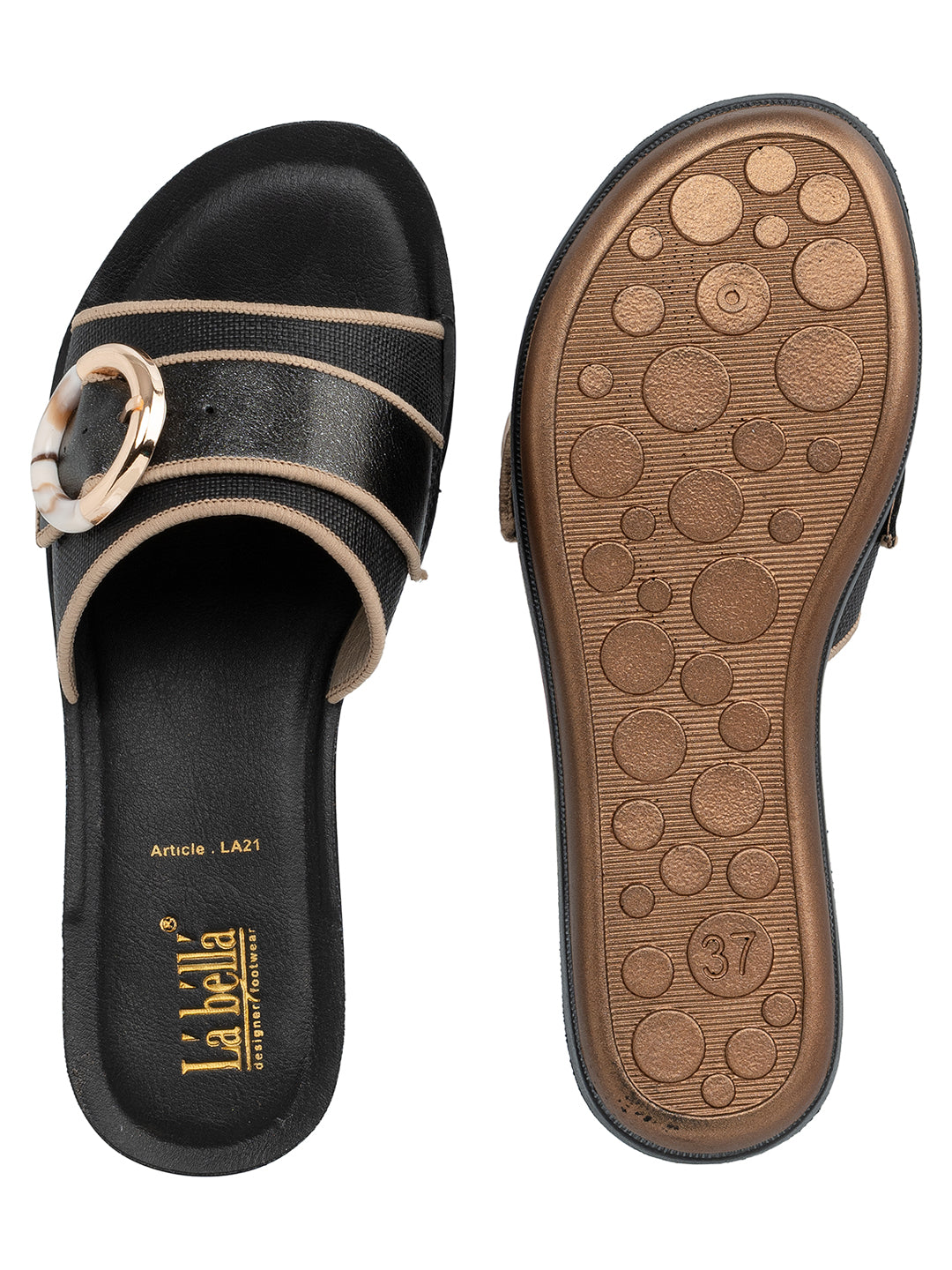 Labella Women's Sandal With Slip-On For LA21