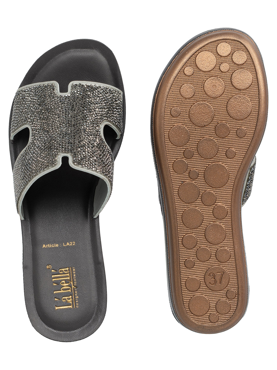 Labella Women's Sandal With Slip-On For LA22