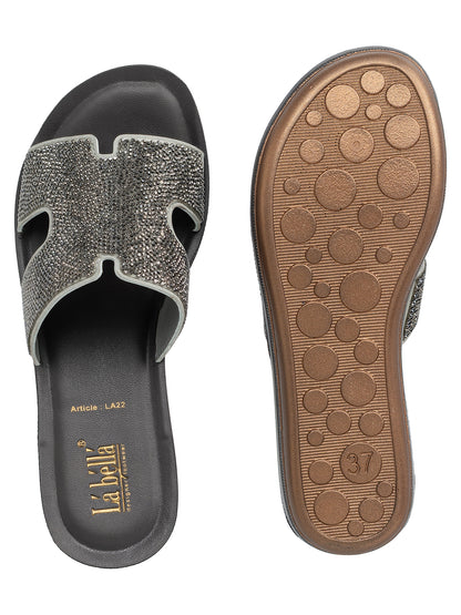 Labella Women's Sandal With Slip-On For LA22