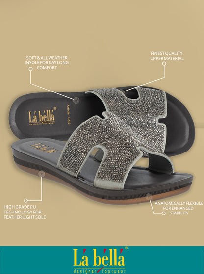 Labella Women's Sandal With Slip-On For LA22