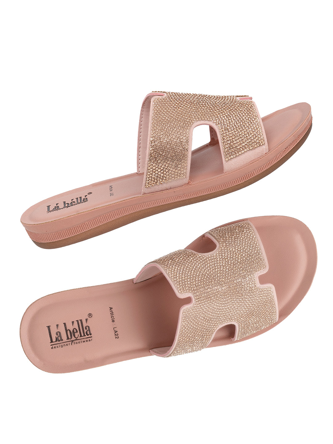 Labella Women's Sandal With Slip-On For LA22