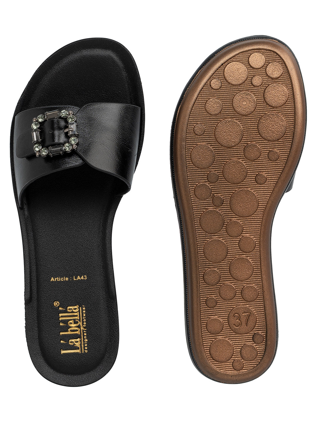 Labella Women's Sandal With Slip-On For LA43