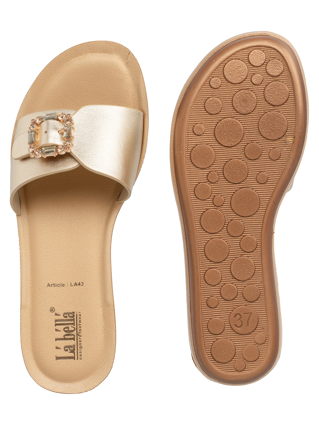 Labella Women's Sandal With Slip-On For LA43
