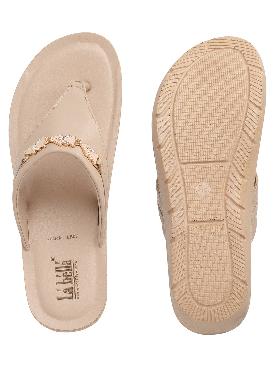 Labella Women's Sandal With Slip-On For LB07