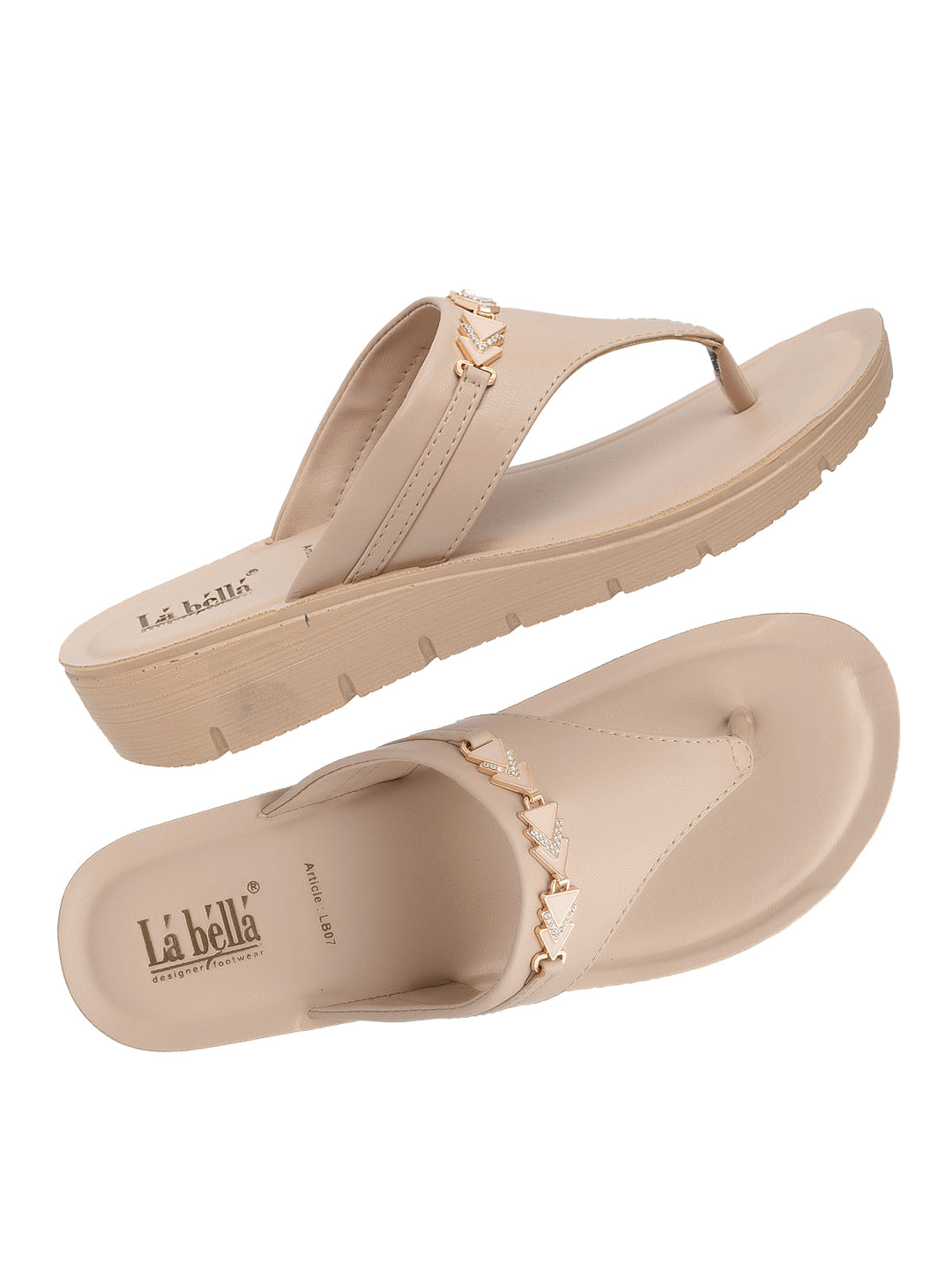 Labella Women's Sandal With Slip-On For LB07