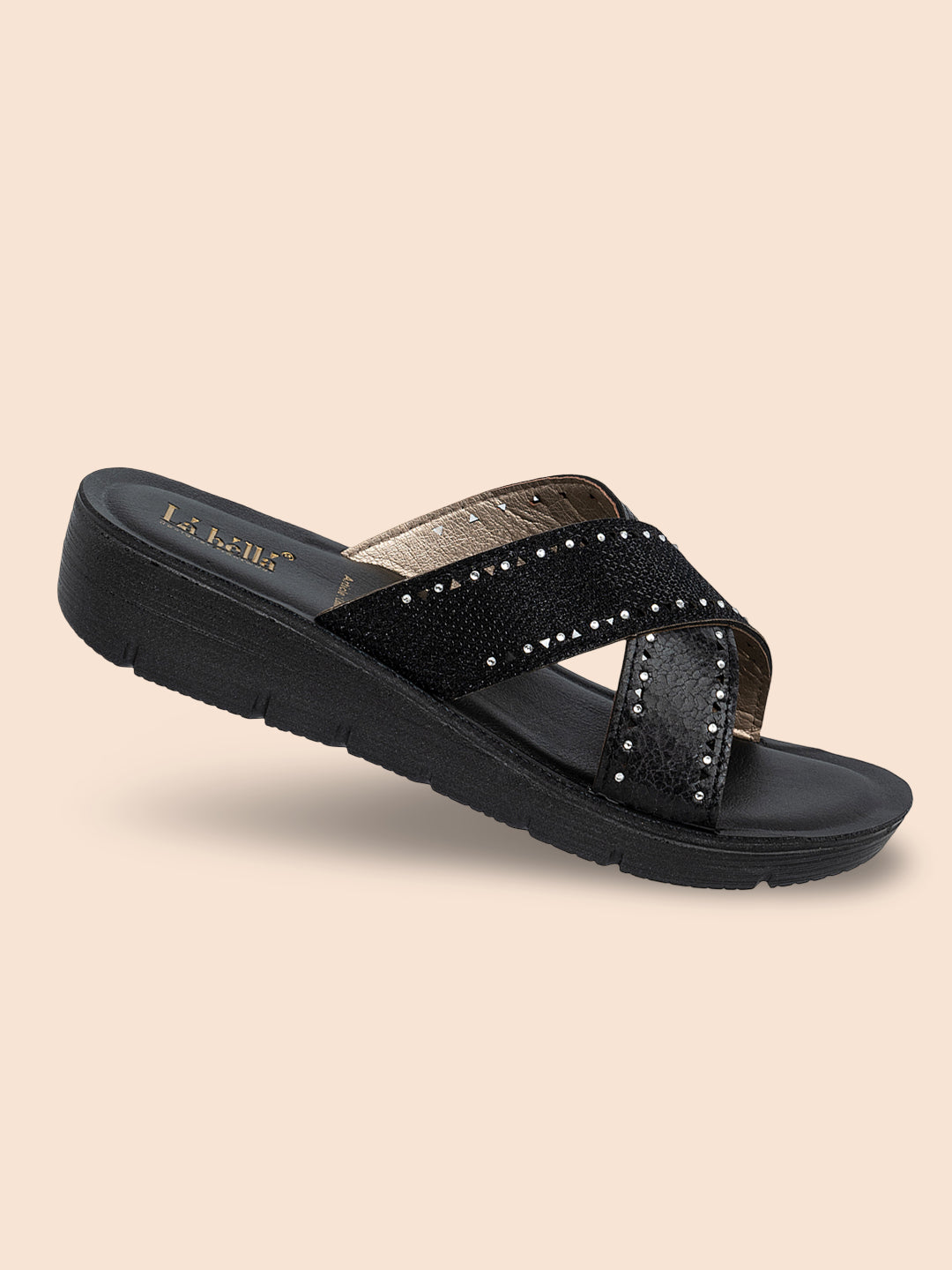 Labella Women's Sandal With Slip-On For LB08