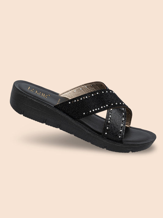 Labella Women's Sandal With Slip-On For LB08