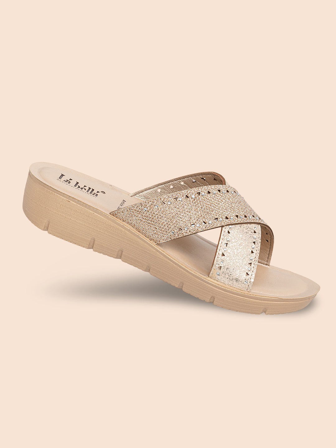 Labella Women's Sandal With Slip-On For LB08
