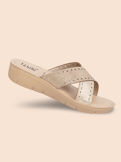 Labella Women's Sandal With Slip-On For LB08