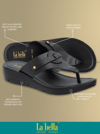 Labella Women's Sandal With Slip-On For LB48