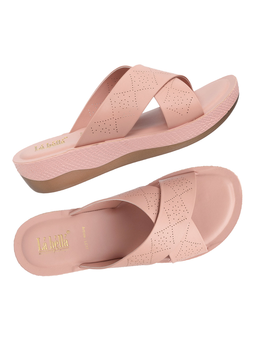 Labella Women's Sandal With Slip-On For LC17