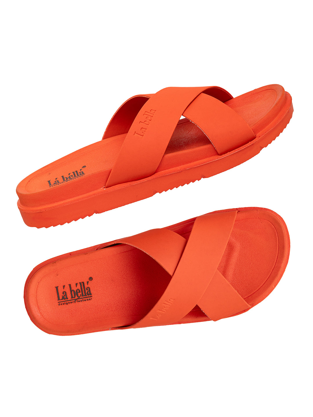 Women's Cross Strap Comfort Slide Slippers | Lightweight Casual Everyday Footwear