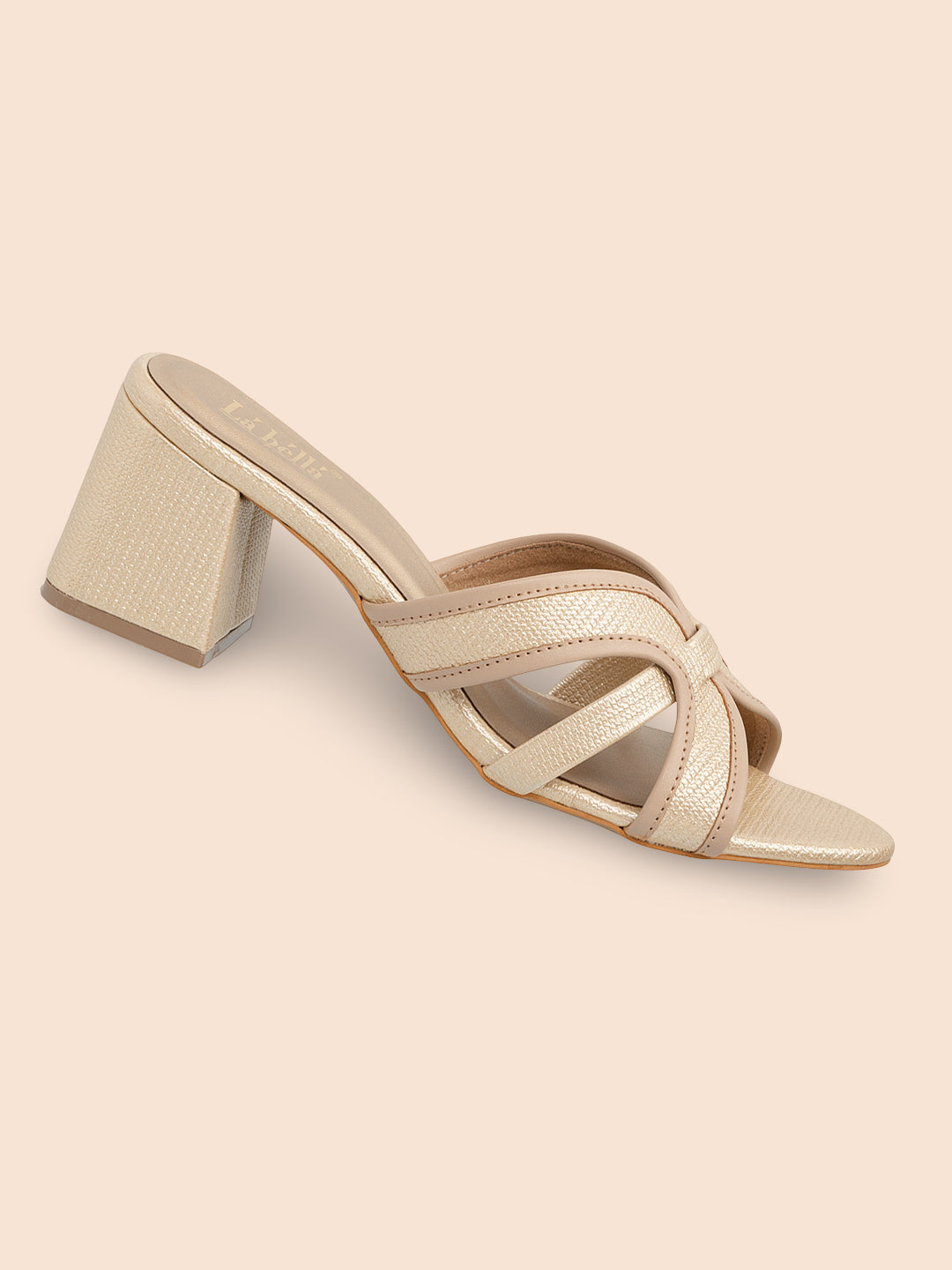 Women's Stylish Block Heel Mules | Elegant Open-Toe Fashion Sandals