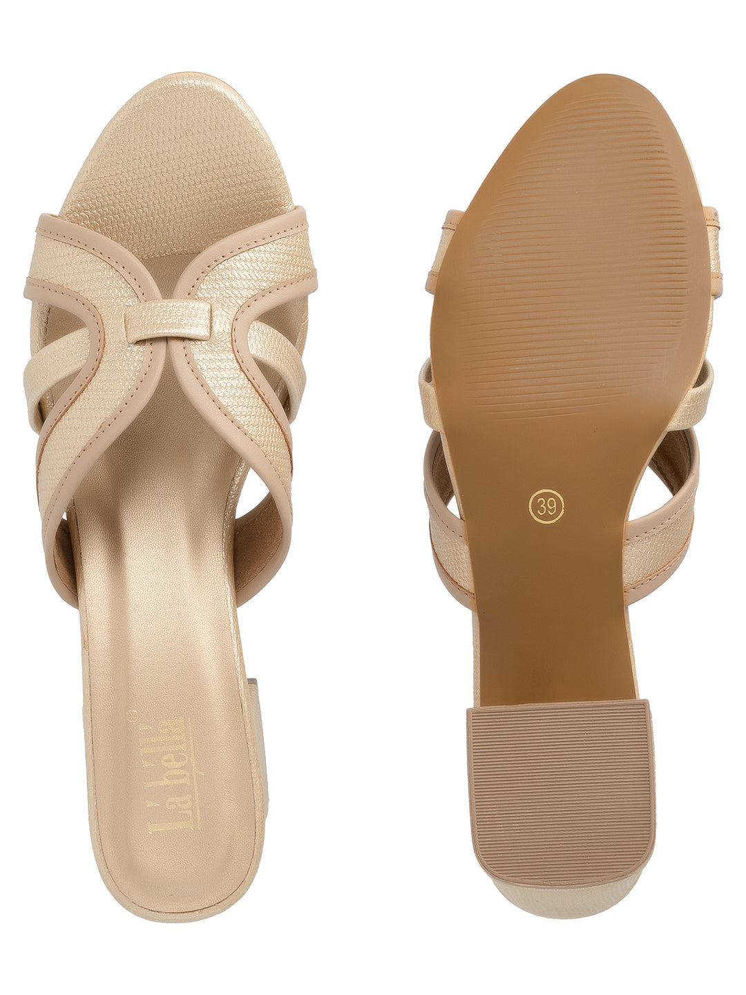 Women's Stylish Block Heel Mules | Elegant Open-Toe Fashion Sandals