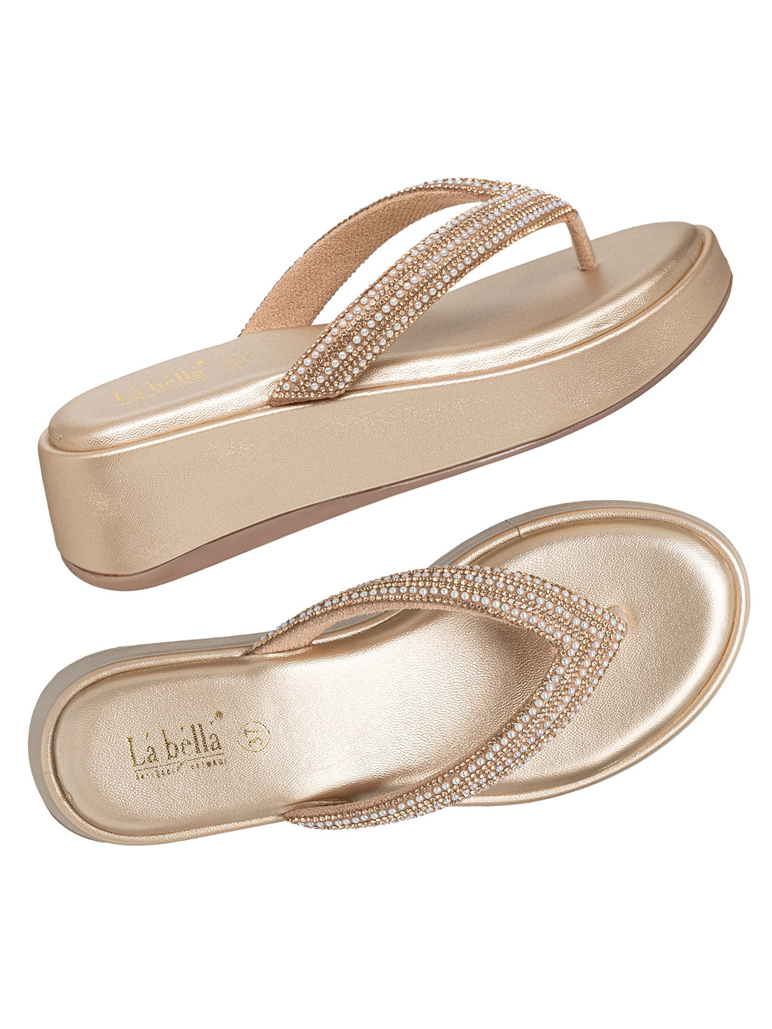 Labella Women's Sandal With Slip-On For LH02