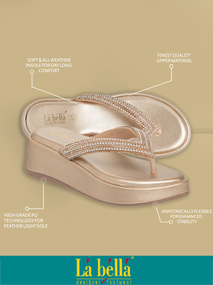 Labella Women's Sandal With Slip-On For LH02