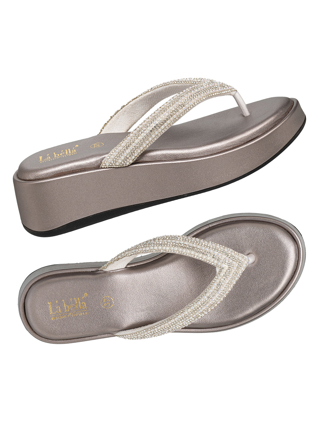 Labella Women's Sandal With Slip-On For LH02