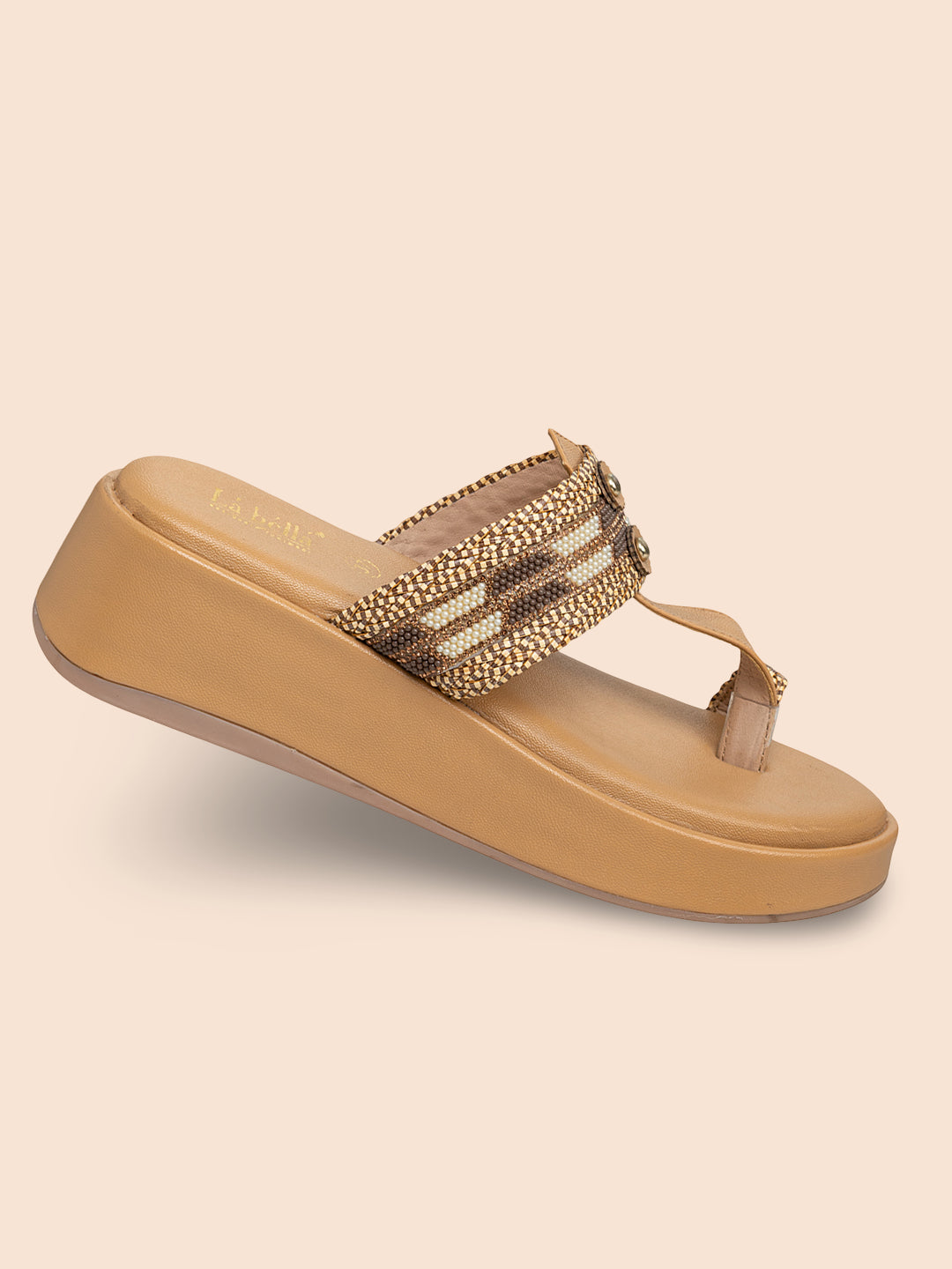 Labella Women's Sandal With Slip-On For LH04