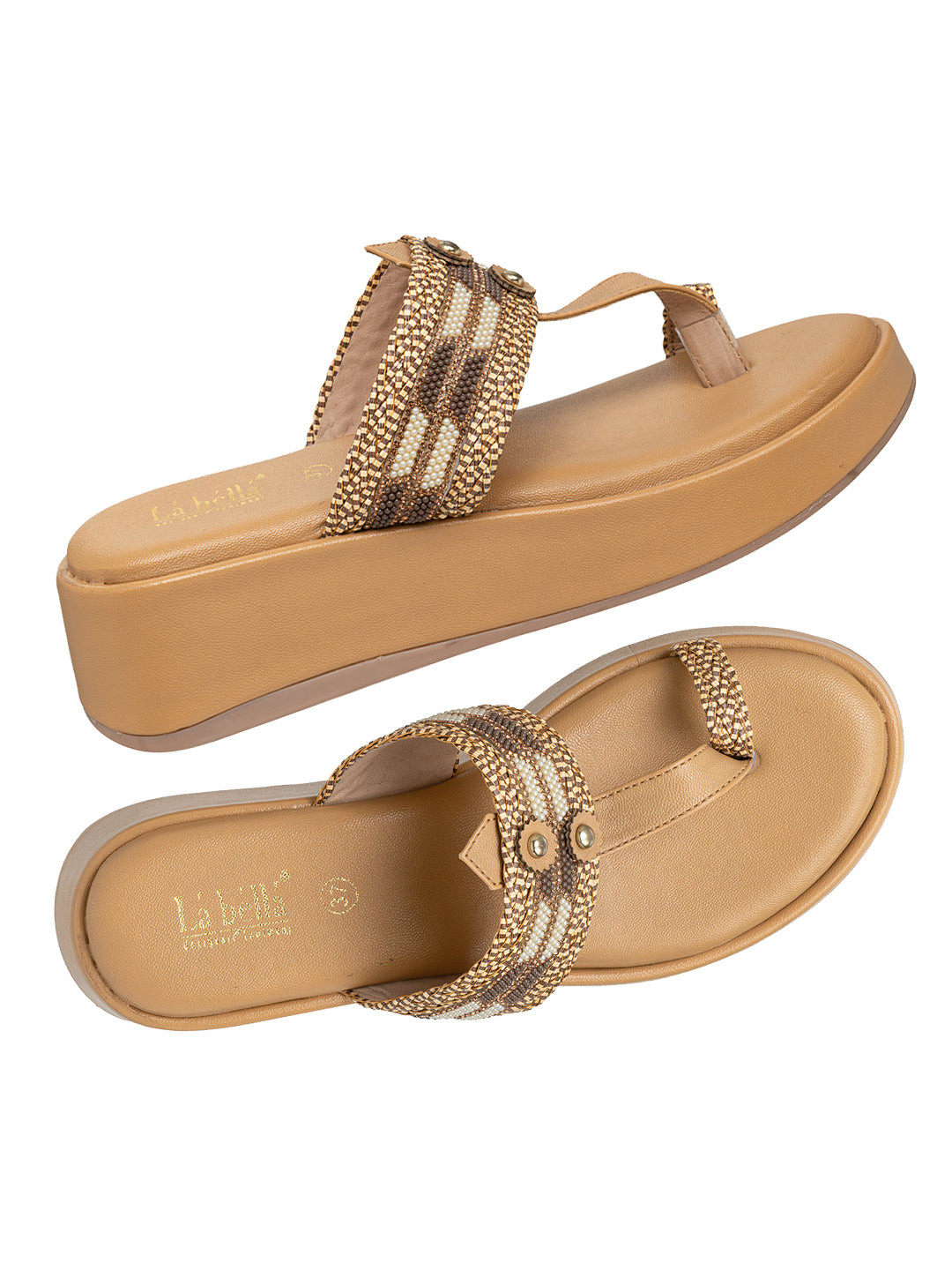 Labella Women's Sandal With Slip-On For LH04