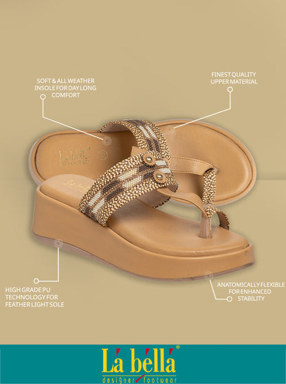 Labella Women's Sandal With Slip-On For LH04