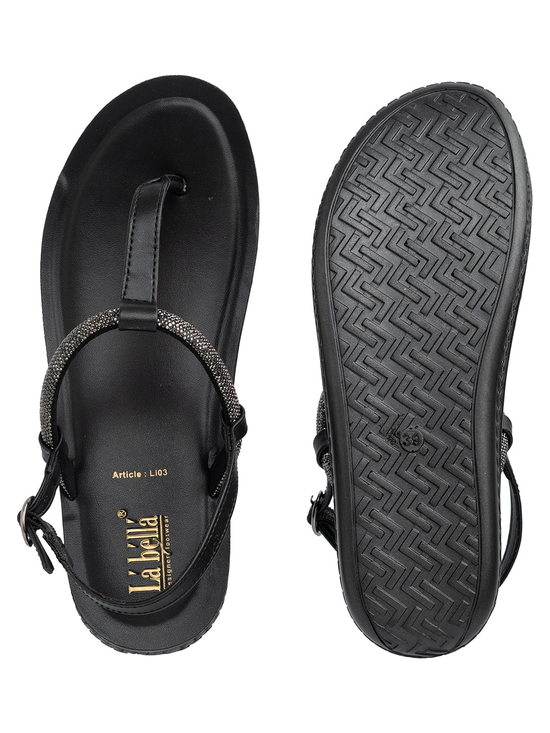 Labella Women's Sandal With Slip-On For LI03