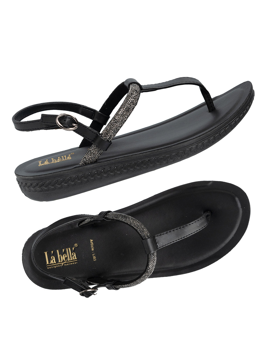 Labella Women's Sandal With Slip-On For LI03