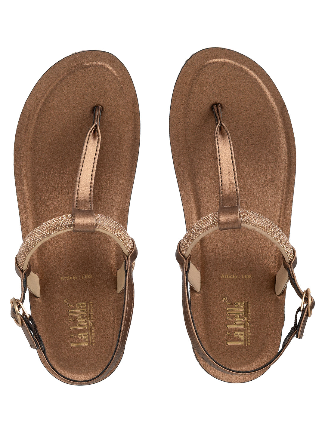 Labella Women's Sandal With Slip-On For LI03