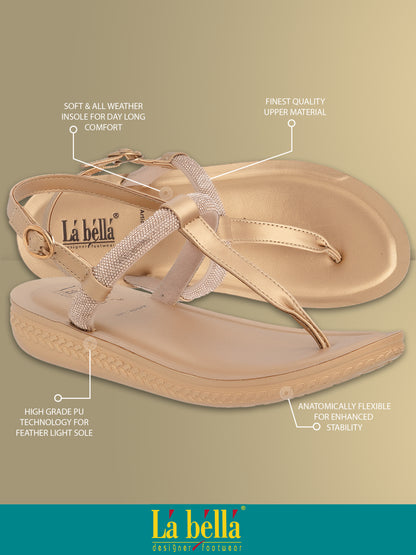 Labella Women's Sandal With Slip-On For LI03