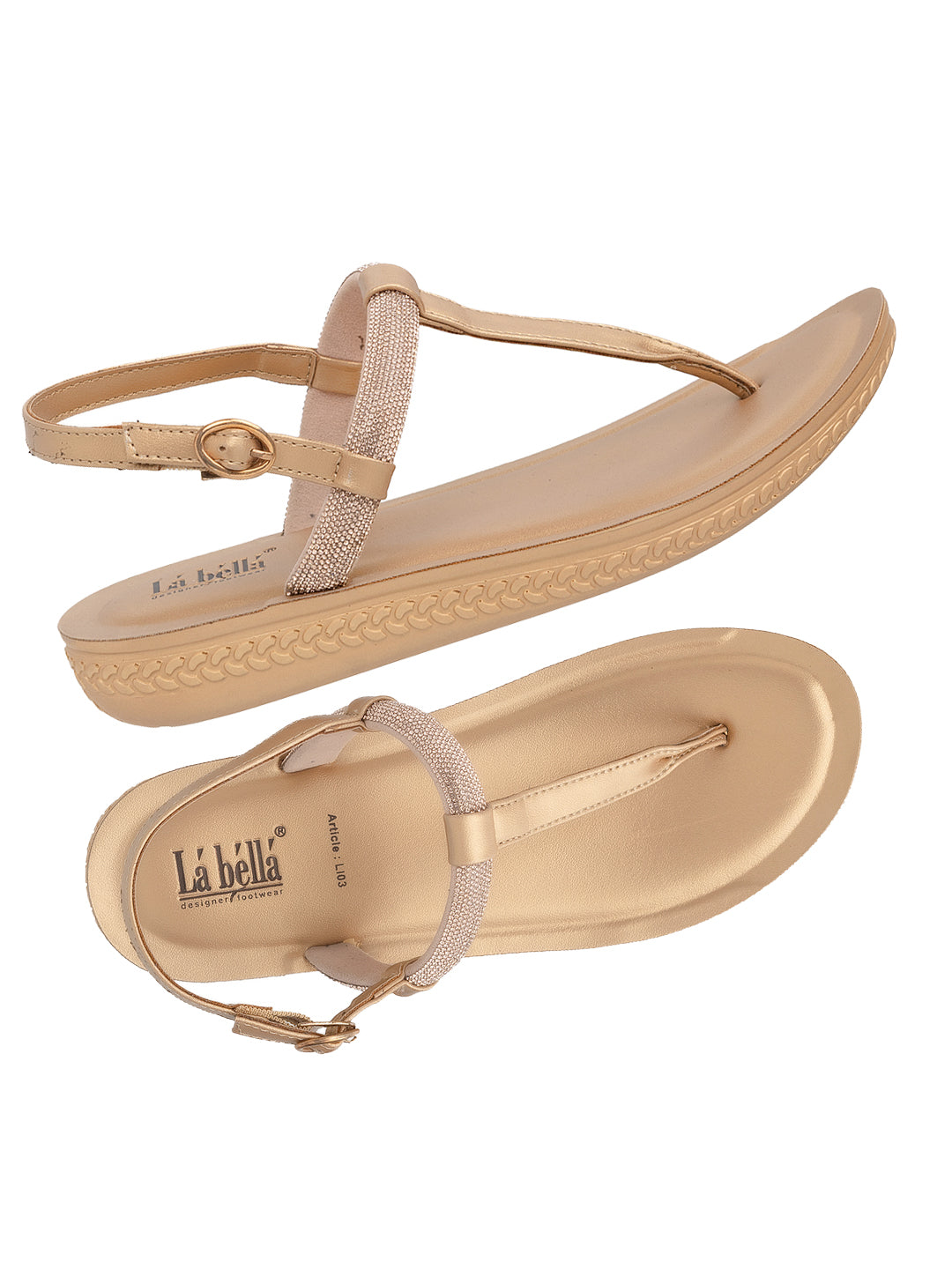 Labella Women's Sandal With Slip-On For LI03