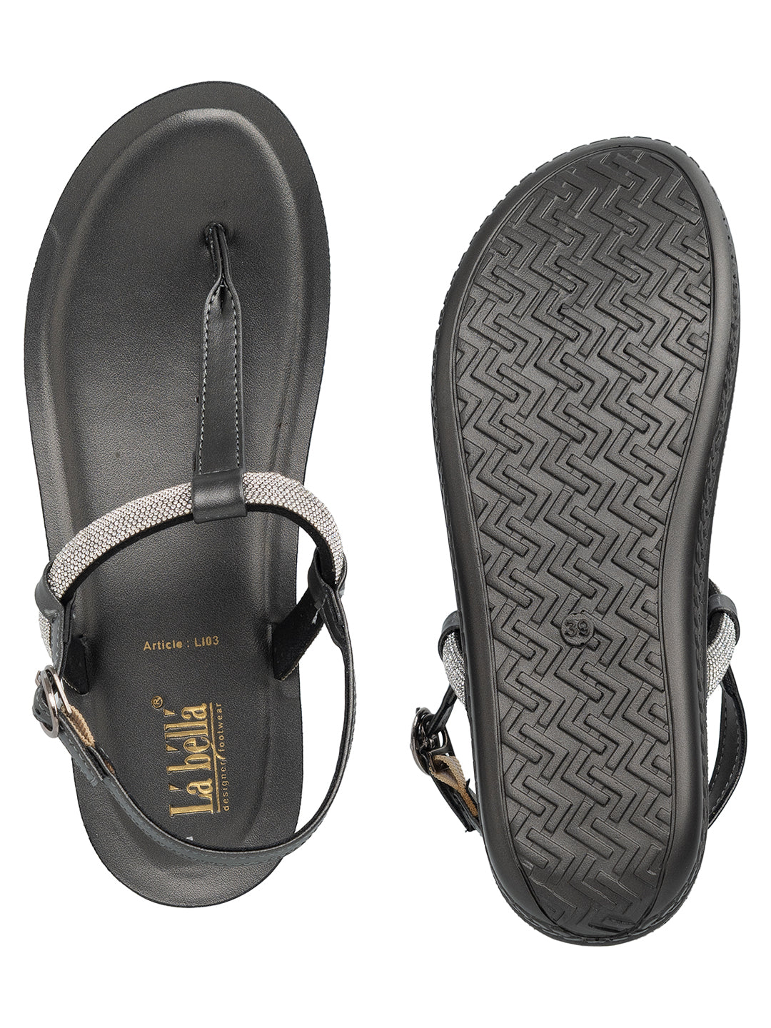 Labella Women's Sandal With Slip-On For LI03