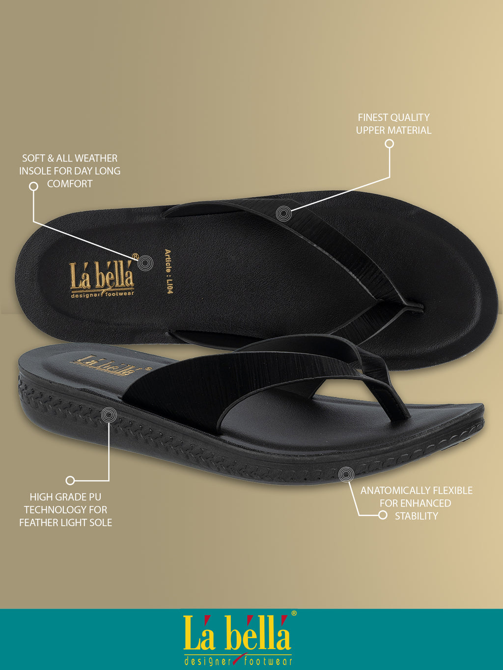Women's Stylish Slip-On Flat Slipper | Comfortable Casual Everyday Footwear
