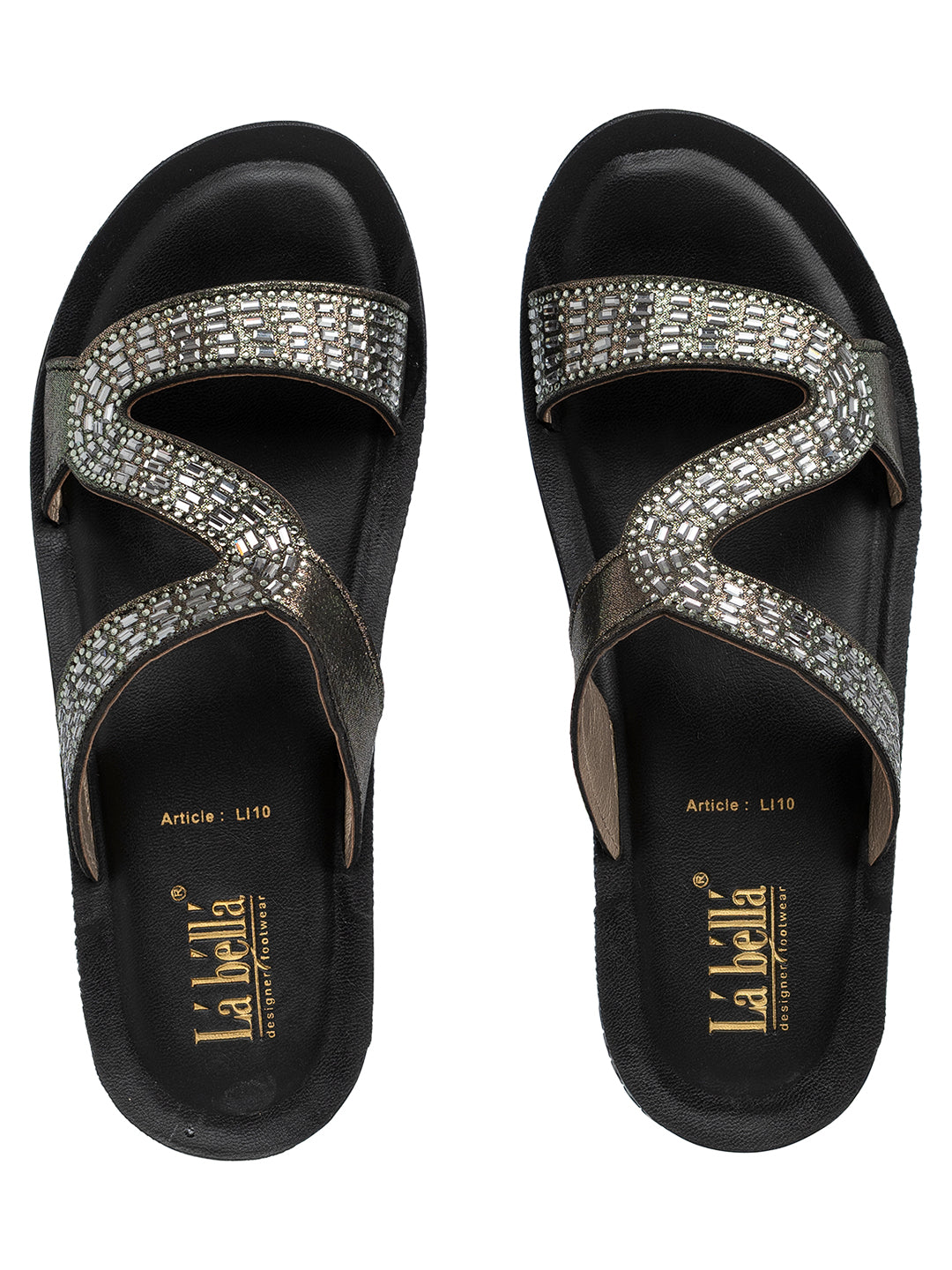 Labella Women's Sandal With Slip-On For LI10