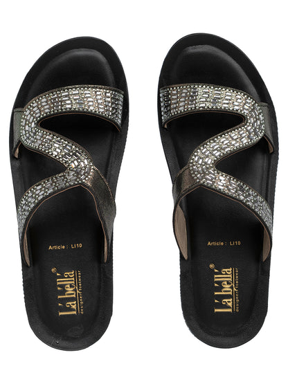 Labella Women's Sandal With Slip-On For LI10