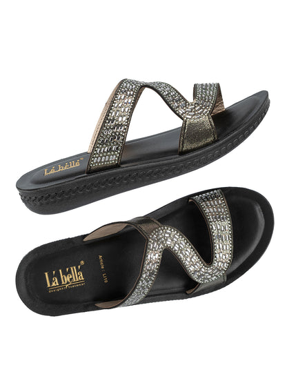 Labella Women's Sandal With Slip-On For LI10