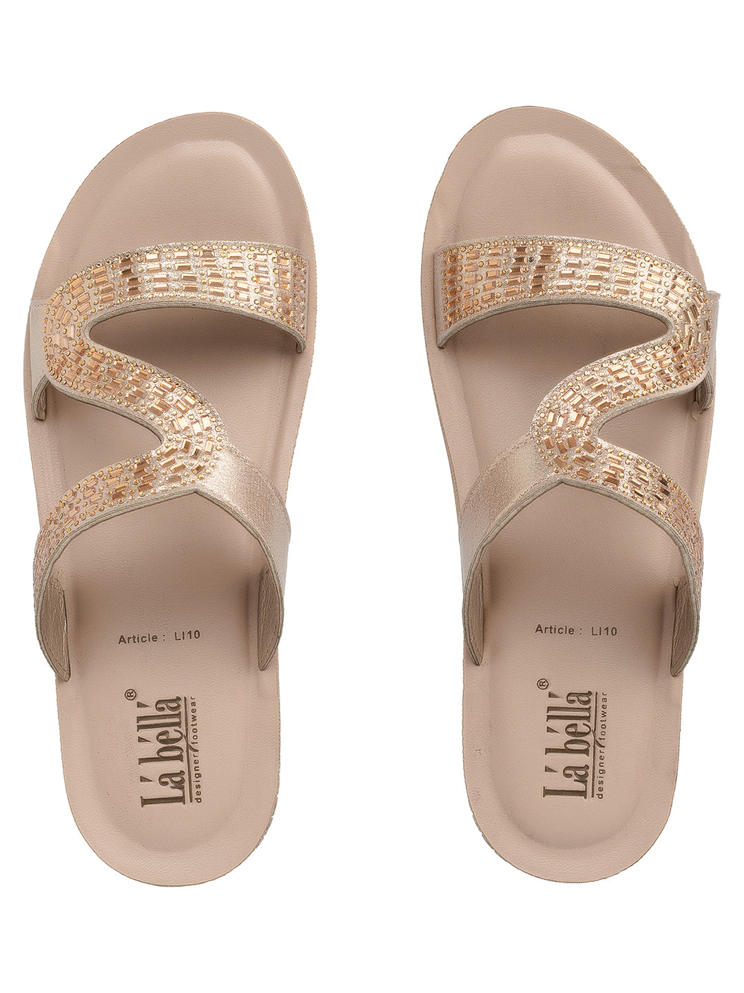 Labella Women's Sandal With Slip-On For LI10