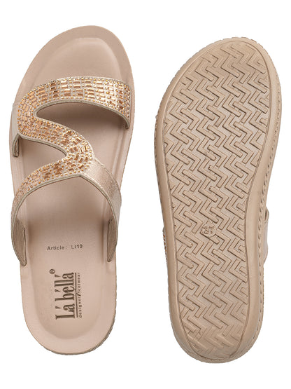 Labella Women's Sandal With Slip-On For LI10