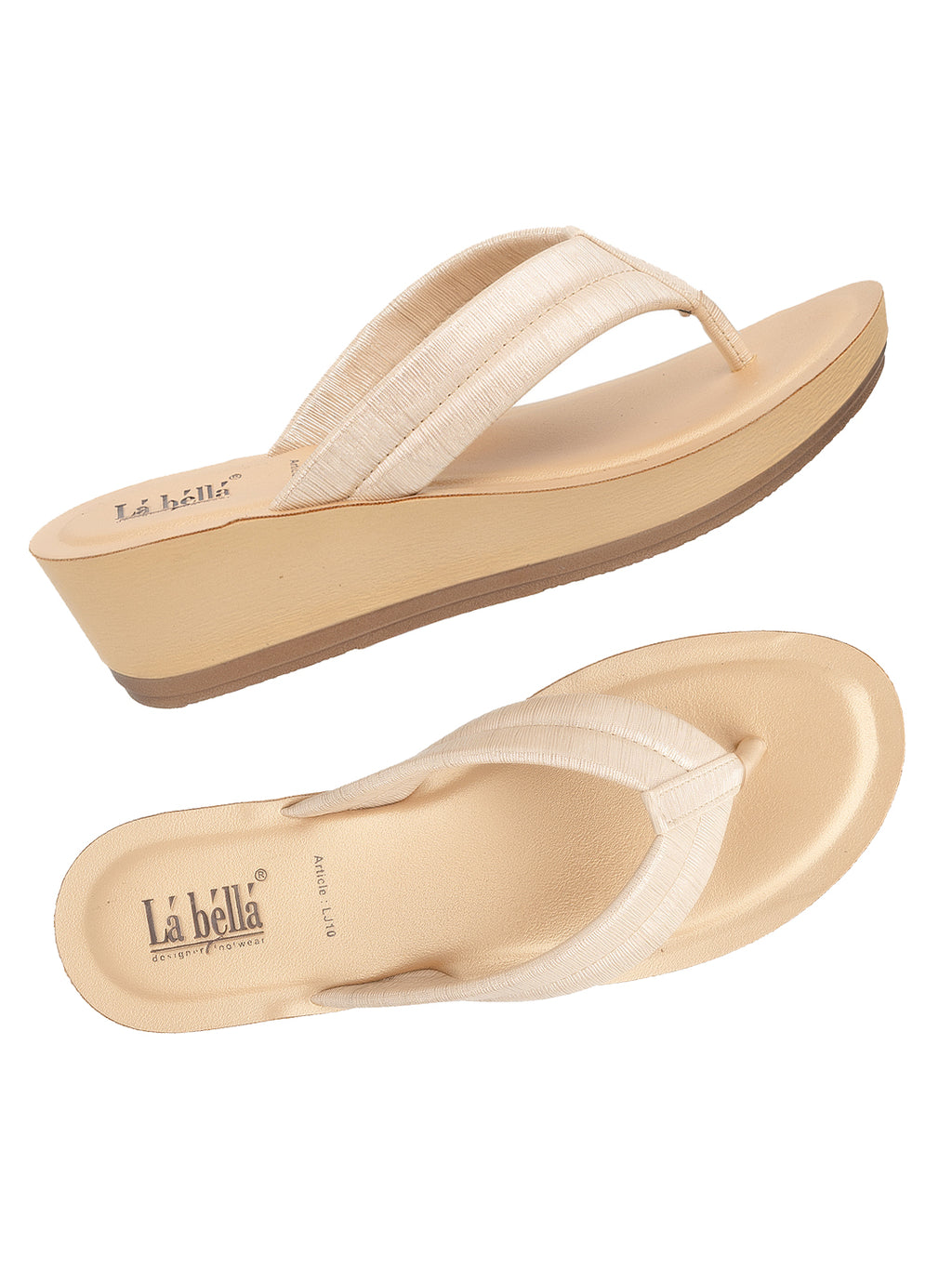 Women's Stylish Wedge Toe-Post Sandals | Comfortable partywear  Footwear