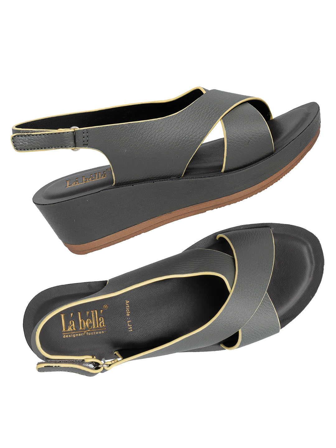 Labella Women's Sandal With Slip-On For LJ11