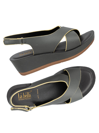 Labella Women's Sandal With Slip-On For LJ11